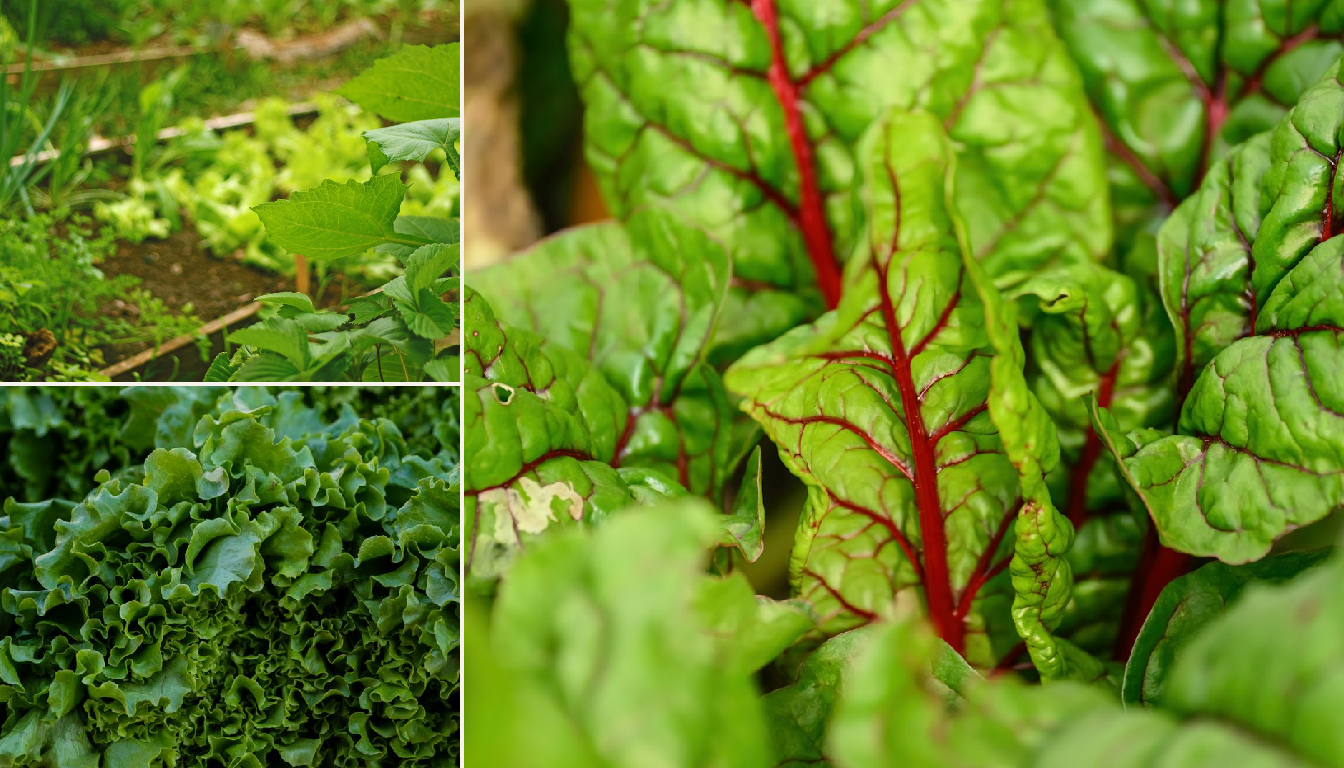 Lettuce showing signs of stress.