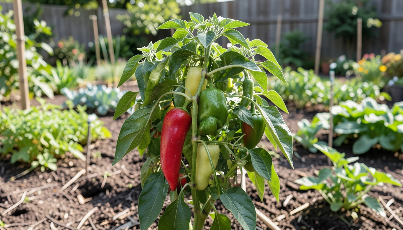 Zone 7 gardening for beginners growing in a garden setting in a garden.